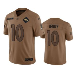 Jerry Jeudy Brown Jersey 10