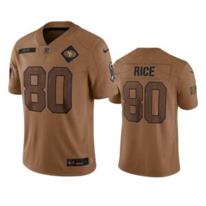 Jerry Rice Brown Jersey 80