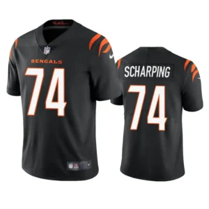 Max Scharping Jersey Cincinnati Bengals Vapor Black